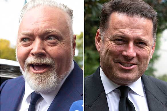 Sandilands and Stefanovic have bto hbeen the target of the Mad F—ing Witches activist group.