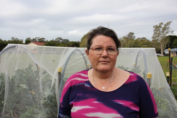 Nurse Vivienne Treagus lives next door to Cox Park and said she was worried the Pickleball court could impact her ability to sleep when doing shiftwork. 