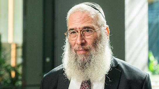 ++SMH ONLY ++ ROYAL COMMISSION Rabbi Mendel Kastel OAM, Chief Executive Officer, Jewish House and Rabbinical Fellow, The Great Synagogue 28th July 2026 SMH only Photo: STEVEN SIEWERT