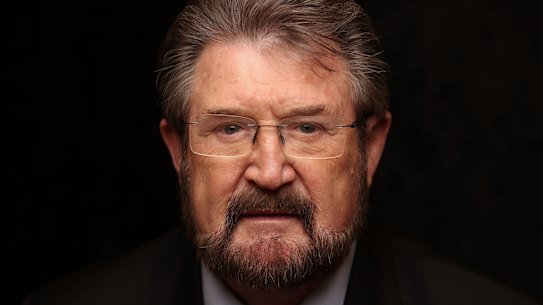 Senator Derryn Hinch at Parliament House Canberra in 2017.