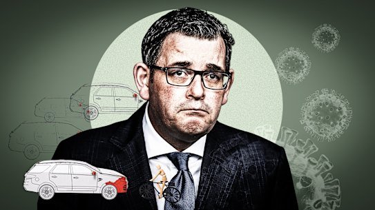 A group of people is pushing the narrative that there’s more to the Daniel Andrews bike crash than is publicly said.