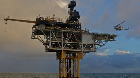 Triangle Energy and Pilot Energy’s Cliff Head oil platform.
