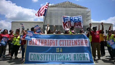 Trump birthright citizenship fight comes roaring back with ‘invaders’ play after Kavanaugh roadmap Trump birthright citizenship fight comes roaring back with ‘invaders’ play after Kavanaugh roadmap