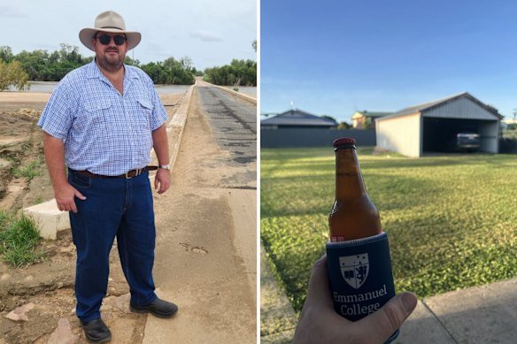 Queensland’s Special Commissioner for Rural and Regional Queensland Andrew Cripps announcing his first day in the role, and another post-mowing toast post, “back by popular demand”.