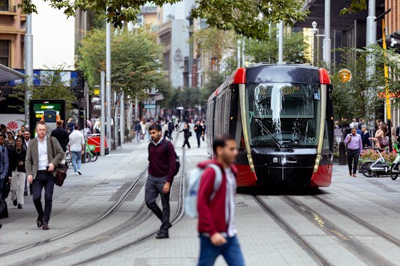 The L2 and L3 line is a 12km route with 19 stops that run from Circular Quay to Randwick and Kingsford