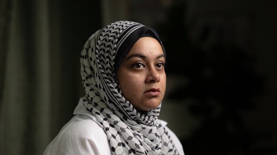 Sibat Sheikh was subjected to Islamaphobic abuse near her workplace in Redfern.