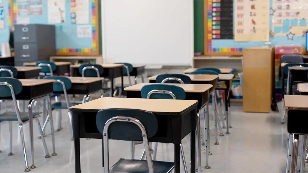 File photo of an empty classroom.