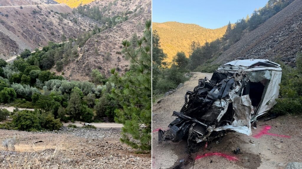 Driver accused of DUI survives astonishing 600-foot plunge down California cliff Driver accused of DUI survives astonishing 600-foot plunge down California cliff