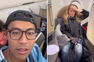 American Airlines passenger accused of stealing fellow first class traveler’s seat because hers was broken