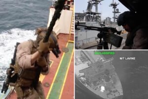 Military disables tanker trying to get through Strait of Hormuz after repeated warnings Military disables tanker trying to get through Strait of Hormuz after repeated warnings