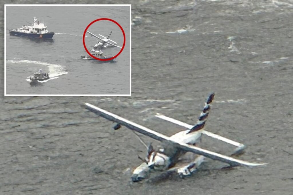 Seaplane carrying 10 passengers crashes into NYC’s East River