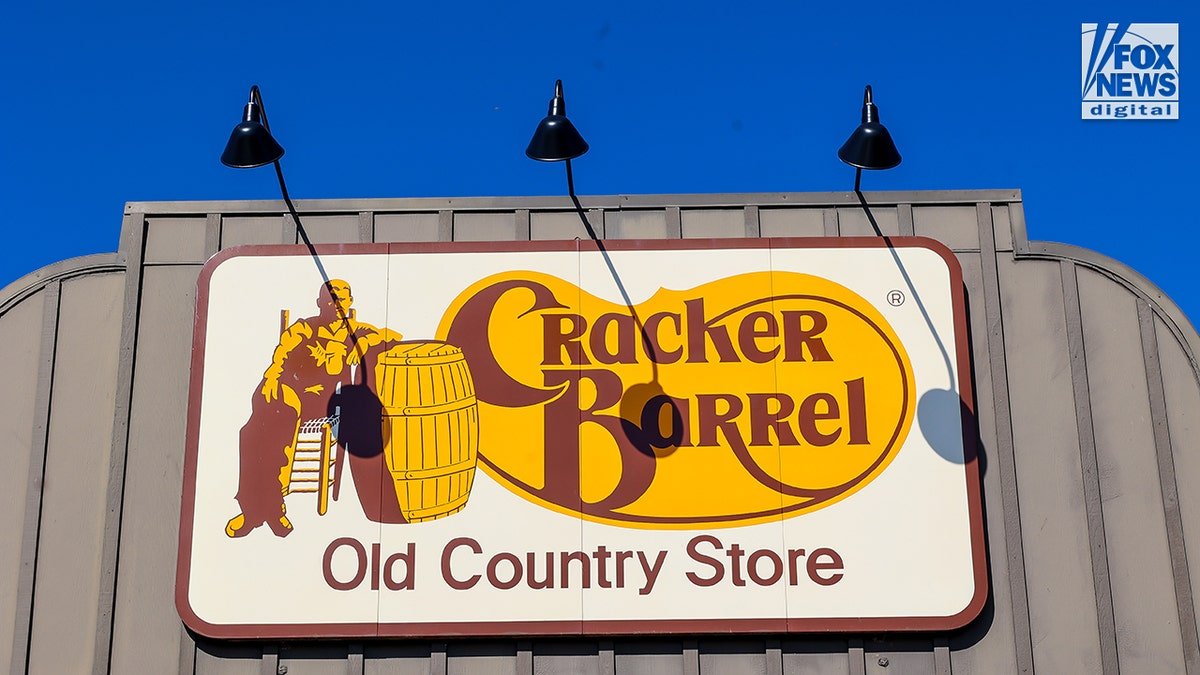 Exterior of Cracker Barrel after new logo and rebranding change.