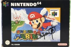 Empty Super Mario 64 video game box sells for over K at auction Empty Super Mario 64 video game box sells for over K at auction