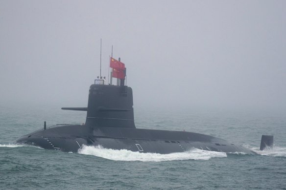 A Great Wall 236 submarine of the Chinese People’s Liberation Army Navy.
