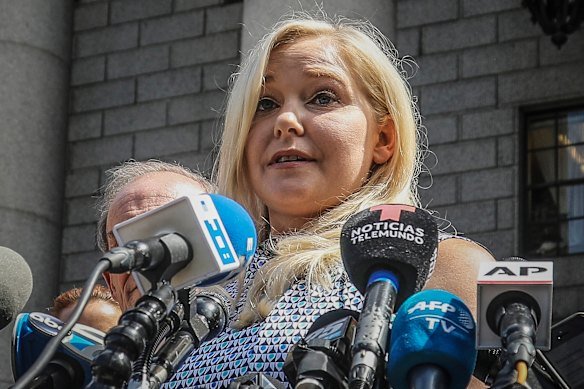 Virginia Giuffre spoke out against Jeffrey Epstein and his associates.