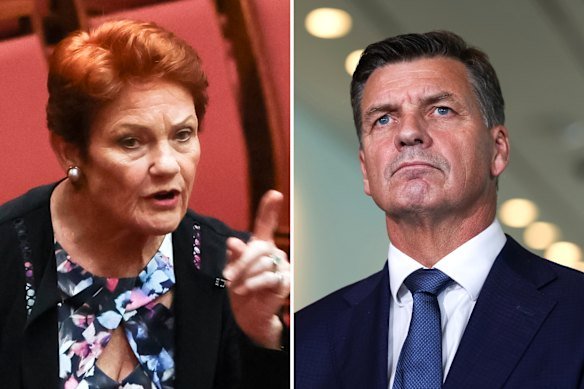 Angus Taylor and the Liberal Party must stand up to Pauline Hanson, not ignore her. 