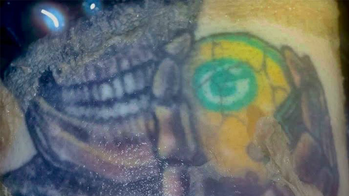 Dalewayne Turner's tattoo