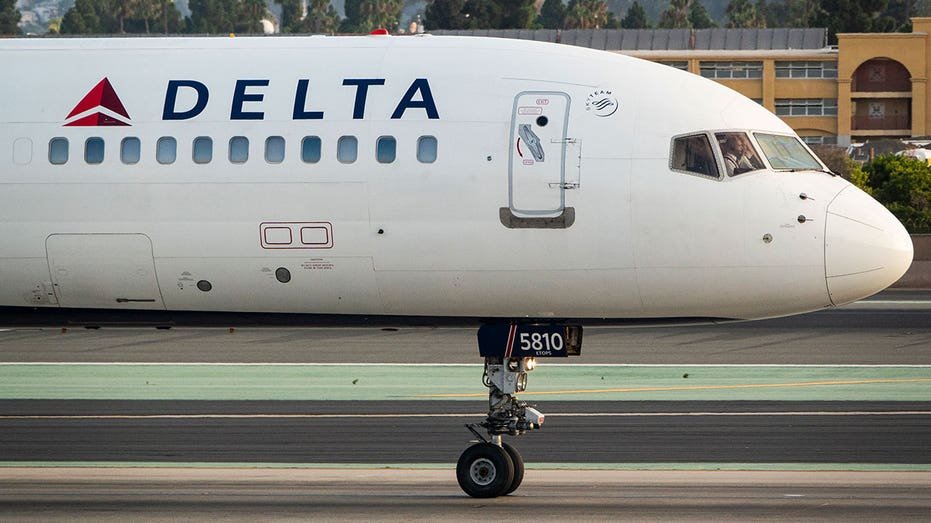 SAN DIEGO, CALIFORNIA - AUGUST 24: A Delta Airlines Boeing 757 taxis at San Diego International Airport on August 24, 2024 in San Diego, California. (Photo by Kevin Carter/Getty Images)