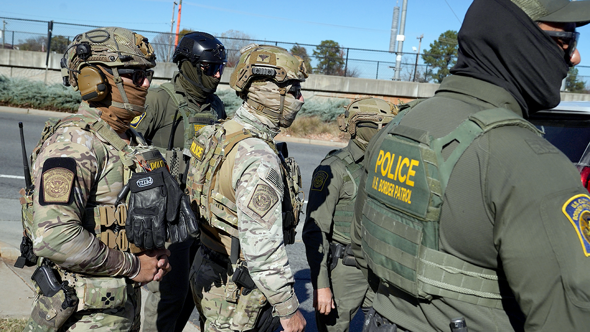 DHS agents in Charlotte