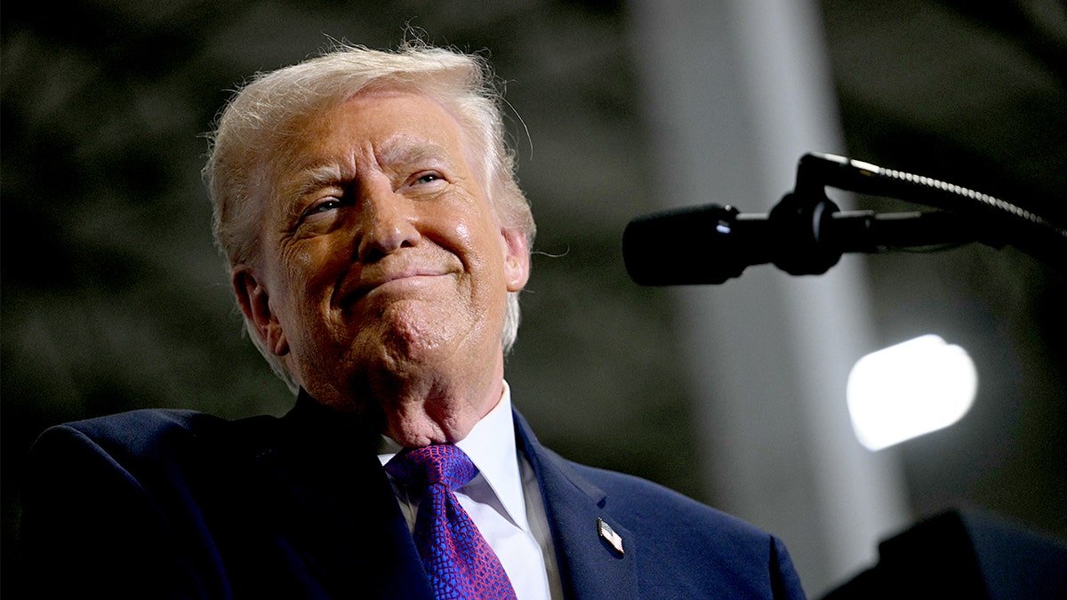 Donald Trump smiling