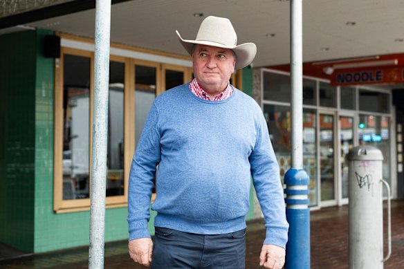 Barnaby Joyce had a shortened term as an economic spokesman for Tony Abbott.