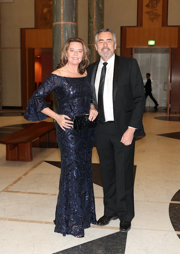 Julie Chester and Deputy Nationals leader Darren Chester.