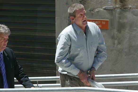 Convicted killer Bradley John Murdoch, pictured here in 2003, has never revealed where Peter’s body is. He died in prison last year.