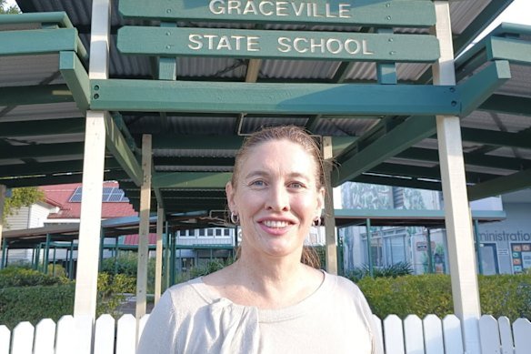 Graceville State School mum Nell McNaughton petitioned the government to replace the school’s ageing toilets, amassing almost 1400 signatures.