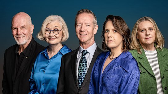 Peter FitzSimons, Kate McClymont, Peter Hartcher and Jacqueline Maley.