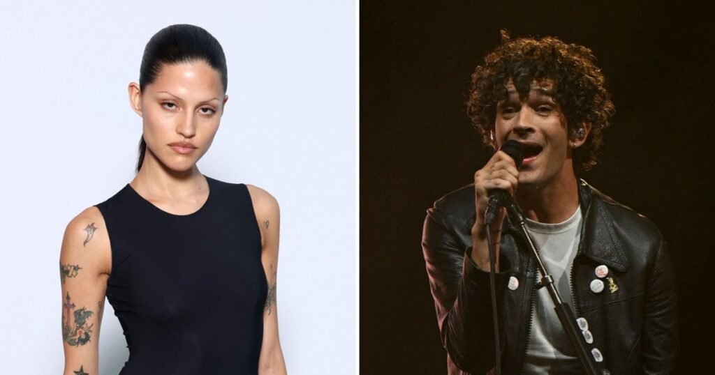 Gabbriette Explains Her 3 Bridal Looks — Including Her Edgy Black Dress — After Matty Healy Wedding