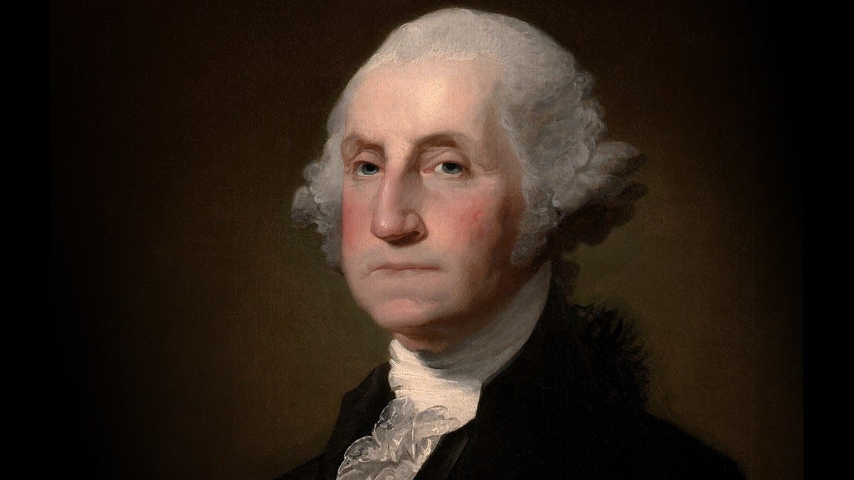 Portrait of George Washington.