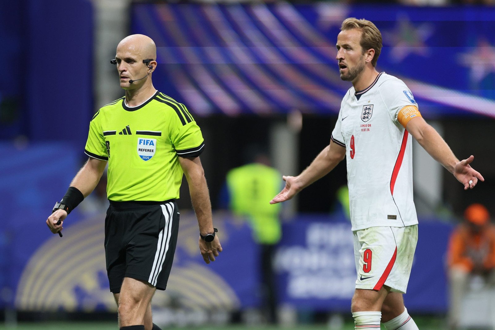 Adham Makhadmeh is the referee for the United States vs. Belgium in the round of 16 (Richard Sellers/Sportsphoto/Allstar via Getty Images).