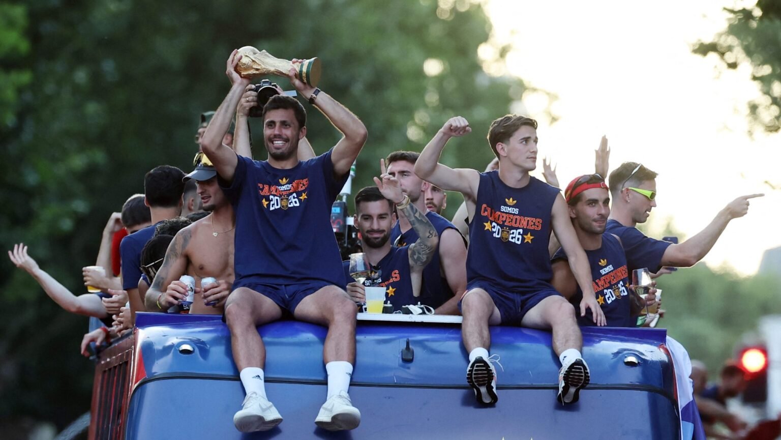 Spain’s World Cup Parade Highlights, From Yamal And His Brother To Joyful Fans