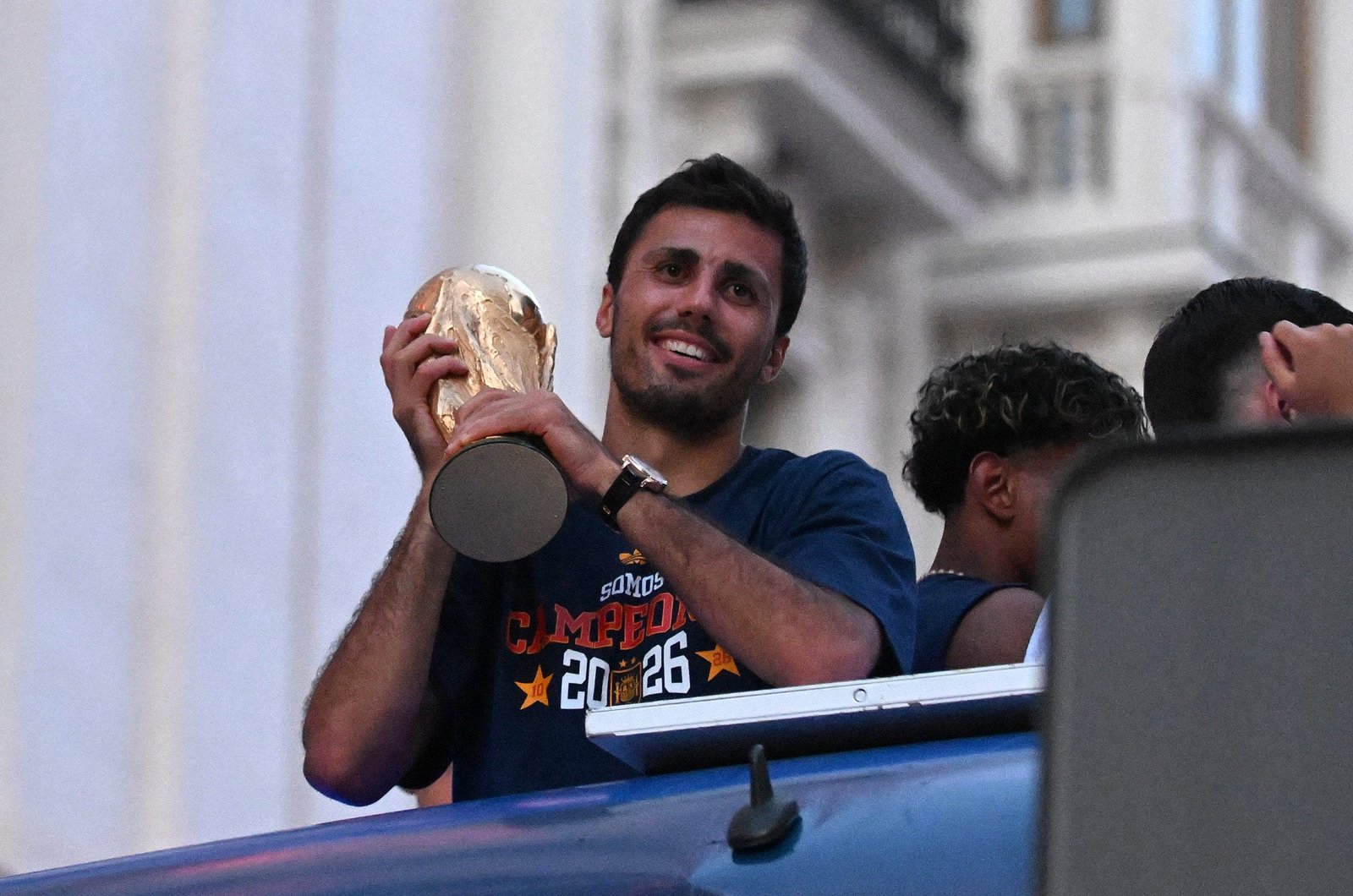 Spain's captain, Rodri, recovered from a devastating knee injury in 2024 to lift the World Cup trophy and earn the Golden Ball two years later. (Photo By Jose Oliva/Europa Press via Getty Images)