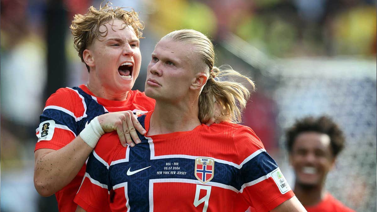 Erling Haaland scored two goals against Brazil to seal the victory and send Norway to its first-ever World Cup quarterfinals appearance.