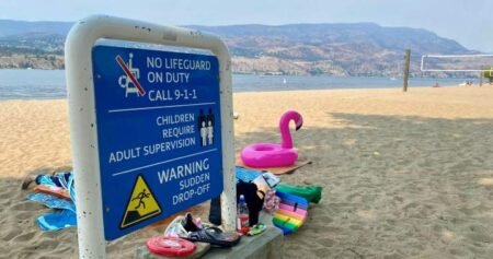 Man drowns at Kelowna beach as B.C. sees sharp increase in water fatalities Man drowns at Kelowna beach as B.C. sees sharp increase in water fatalities