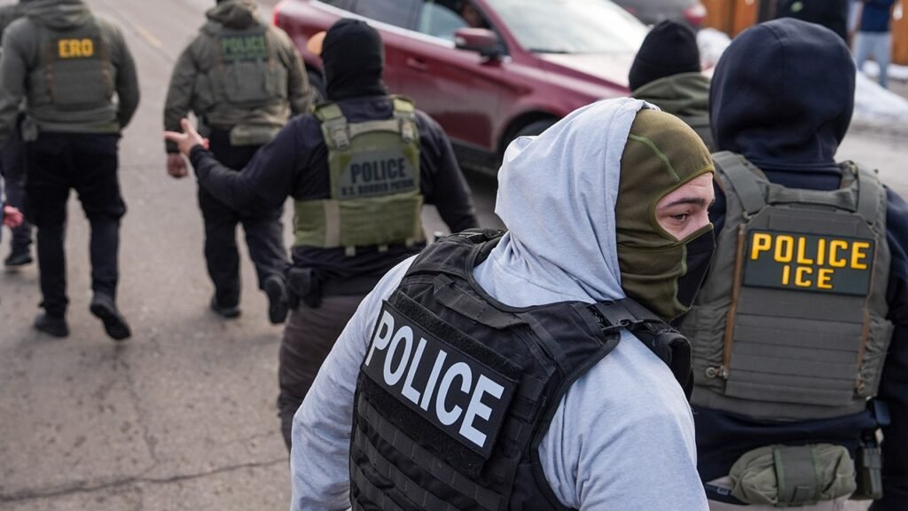 Federal judge blocks blue state’s law prohibiting ICE agents from wearing masks on the job