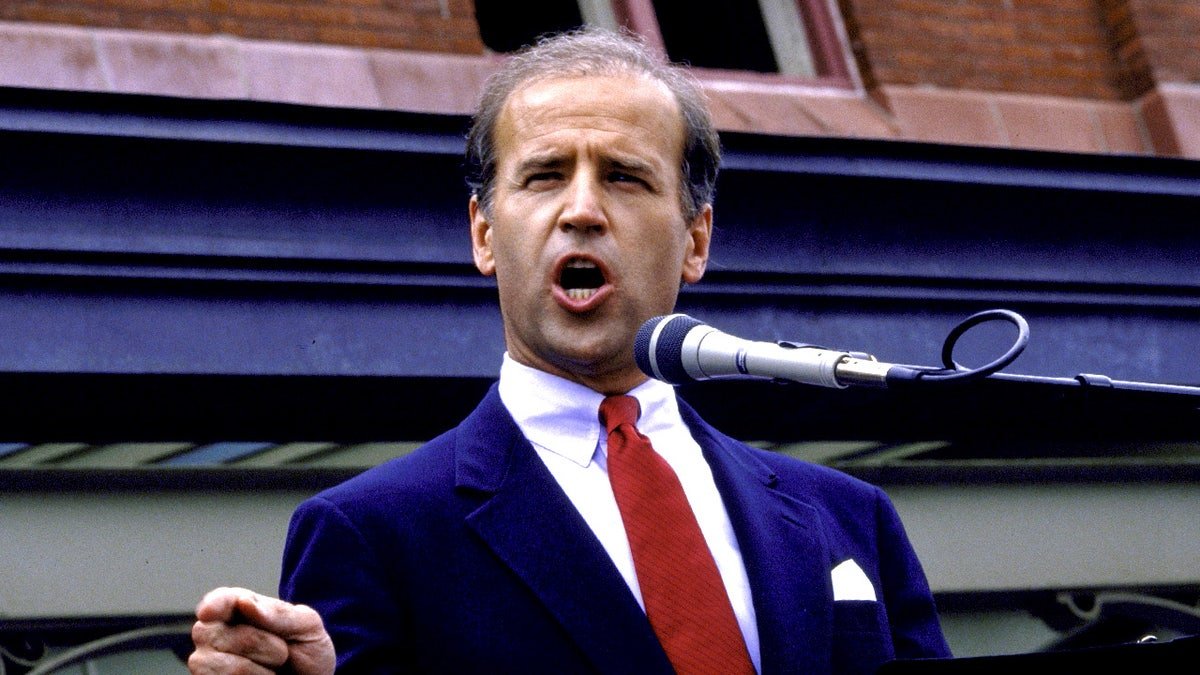 Then-Sen. Joe Biden speaking in 1987