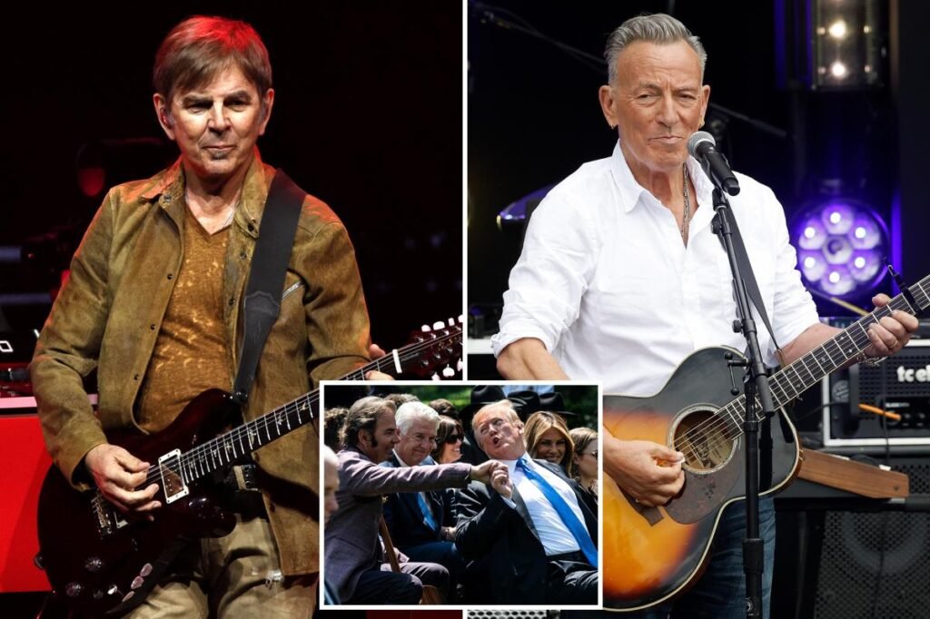 Journey rocker slams Bruce Springsteen as ‘annoying, bitter old man’ for political rants at concerts Journey rocker slams Bruce Springsteen as ‘annoying, bitter old man’ for political rants at concerts