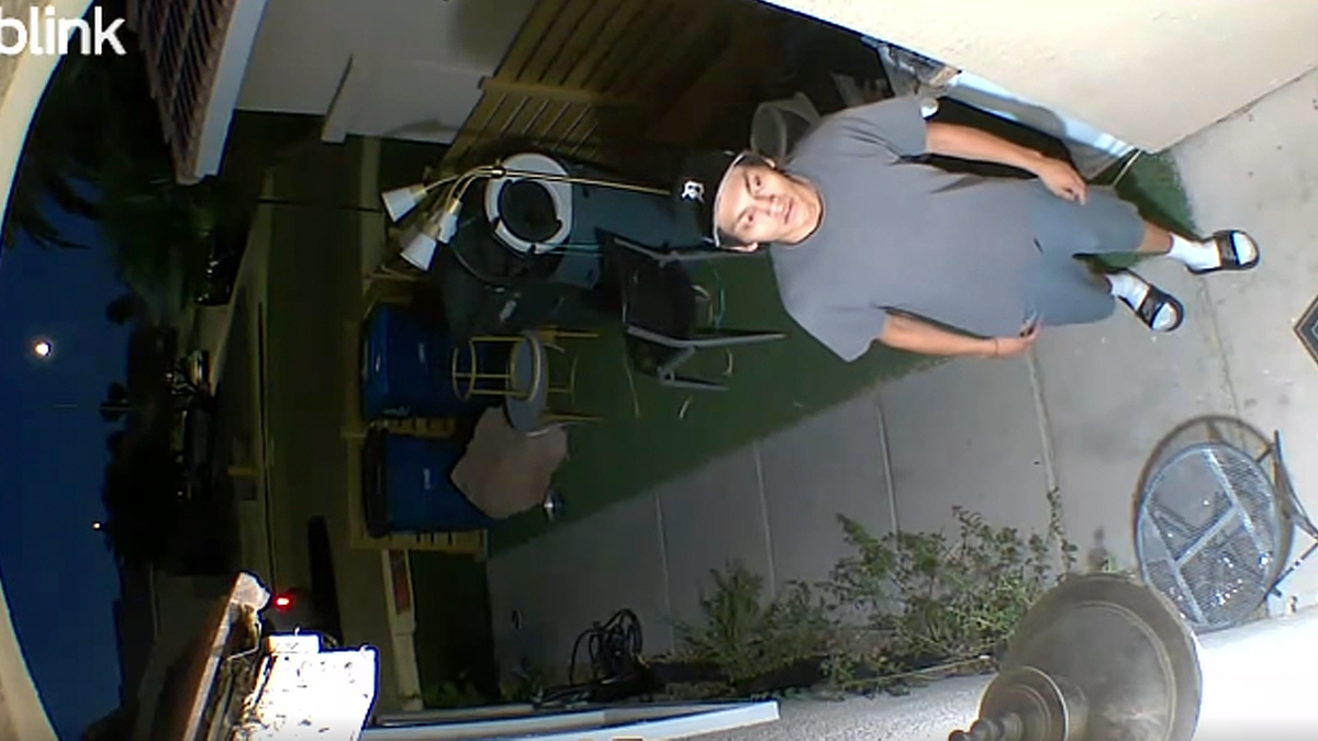 Surveillance image shows stranger credited with saving Las Vegas family