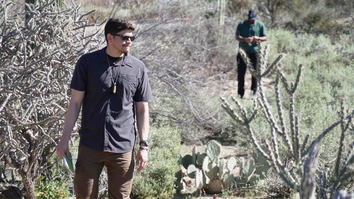 law enforcement agents search near nancy guthrie's home