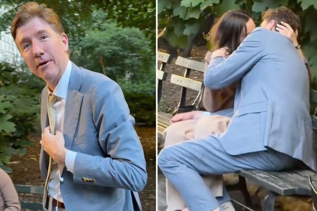 Law partner caught canoodling younger associate in Central Park could lose millions as lucrative offer reneged Law partner caught canoodling younger associate in Central Park could lose millions as lucrative offer reneged