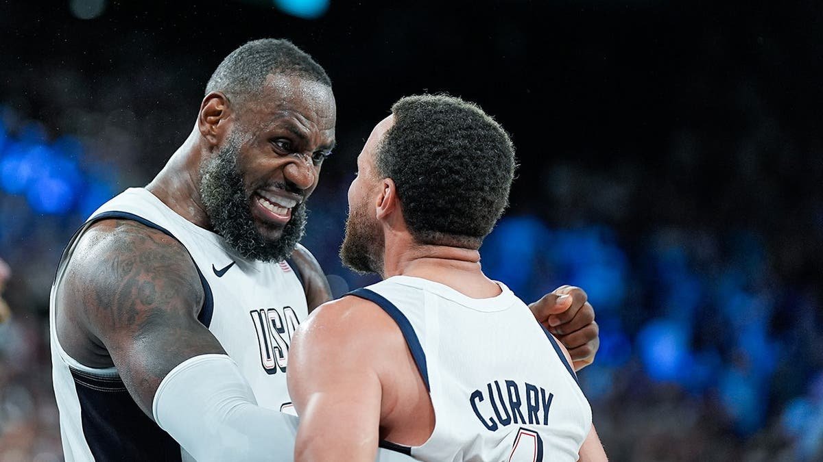 LeBron and Steph at Olympics