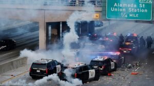 Violent anti-ICE rioter who targeted police finally faces reckoning in federal court Violent anti-ICE rioter who targeted police finally faces reckoning in federal court