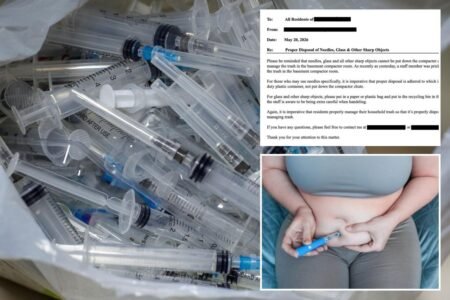 Exclusive | Building staff in NYC’s richest zipcodes on guard after sharp rise in used needle stabbings — as GLP-1 craze rages on Exclusive | Building staff in NYC’s richest zipcodes on guard after sharp rise in used needle stabbings — as GLP-1 craze rages on