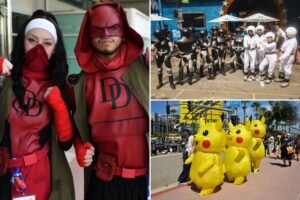 Comic Con cosplayers brave heat, mishaps and months of work to showcase fandom