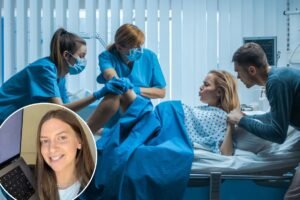 NFL WAG rages over K hospital bill for childbirth — after doc shows up for just ‘3 f–king minutes’ NFL WAG rages over K hospital bill for childbirth — after doc shows up for just ‘3 f–king minutes’