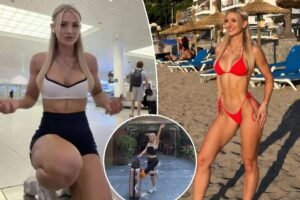 Fitness influencer banned from flight for attempting to board ‘naked’ amid record-breaking heatwave Fitness influencer banned from flight for attempting to board ‘naked’ amid record-breaking heatwave