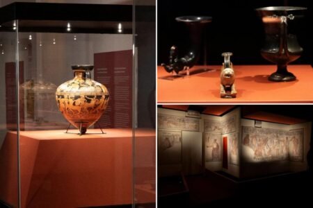 Italy puts ancient Etruscan tomb paintings worth millions on display in latest cultural acquisition Italy puts ancient Etruscan tomb paintings worth millions on display in latest cultural acquisition