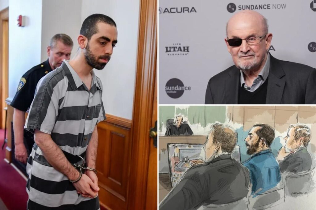 Salman Rushdie’s attacker Hadi Matar convicted on federal terrorism charges for horrific lecture stabbing Salman Rushdie’s attacker Hadi Matar convicted on federal terrorism charges for horrific lecture stabbing
